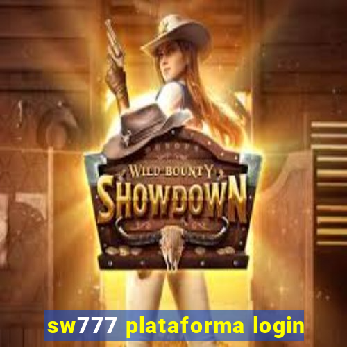 sw777 plataforma login